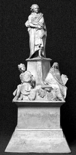 Vincenzo Vela
Standbild des Vittorio Alfieri
1854 / Bozzetto; Gips
