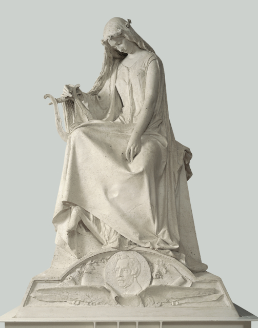 Vincenzo Vela
Doleful Harmony. Monument to Gaetano Donizetti
1855, plaster
